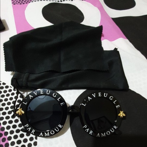 🐝Fashion Round Sunglasses 🐝 - Picture 5 of 5